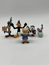 1990 Lot Of 5 PVC Warner Bros Looney Tunes Figures -Daffy Porky Road Runner Pepe