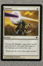 MAGIC: THE GATHERING - HALLOW 1X- DARKSTEEL - COMMON - INSTANT - NM