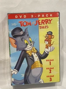Tom and Jerry Tales Volumes 1, 2 and 3. DVD Collection SEALED Warner Videos - Picture 1 of 3