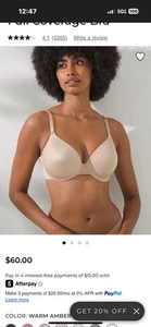 NUEVO Sujetador Soma 44G espalda desvanecida bronceado suave cobertura completa con aros acolchado 0517 - Imagen 1 de 7