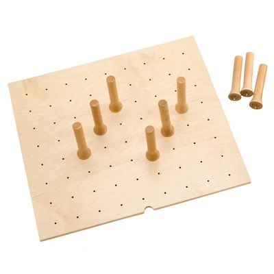 Rev-A-Shelf 24x21" Recortable Tablero Cajón Organizador con 9 Clavijas, 4DPS-2421 Foto 1 de 4