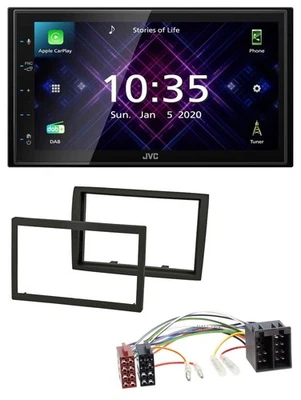 JVC DAB 2DIN MP3 Bluetooth USB Autoradio für Citroen Jumper 11-21 Peugeot Boxer - Bild 1 von 4