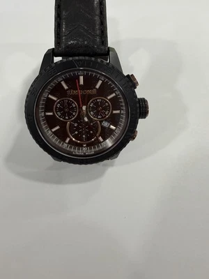 roberto cavalli by franck muller watch men, Working. - Image 1 of 4