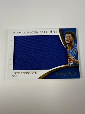 Parche de gorras de jugador de novato Panini Justise Winslow 2015/14 #44 Foto 1 de 2