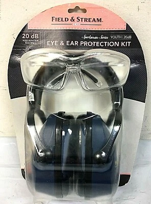 Kit de proteção para os olhos e ouvidos Field & Stream Youth Sportsman - Imagem 1 de 4