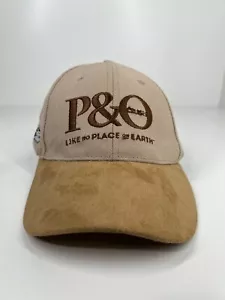 P&O Cruises Pacific Eden Gorra Sombrero Gamuza Visera Ajustable Talla Única para la mayoría - Imagen 1 de 13
