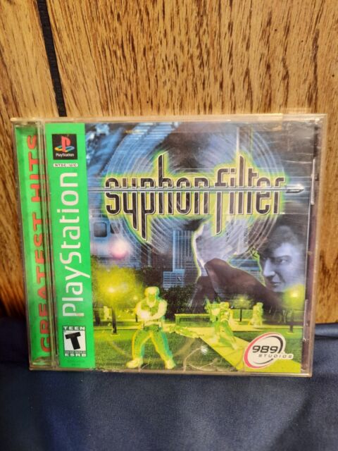 Syphon filter 2 Playstation 1 PS1 Geen Manual Platinum