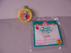 1994 Polly Pocket Pocket Watch tiny doll toy Bluebird Toys MIP McDonald's promo - Picture 1 of 5
