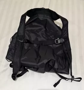 Helly Hansen Black Waterproof Rolltop Backpack New with Seabourn logo - Picture 1 of 7