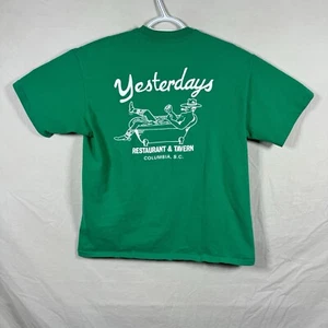 Camiseta De Colección '94 Yesterdays Restaurant & Tavern Talla L Columbia S.C. Doble Estampado - Imagen 1 de 9