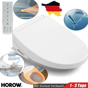 Smart Bidet Sitz Dusch WC Bidet Aufsatz Toilettensitz Elektrisch Gewärmter Sitz - Bild 1 von 12