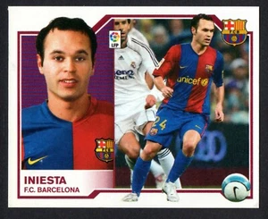 INIESTA FC BARCELONA 2007-08 CROMO PANINI LA LIGA ESTE 07/08 - Picture 1 of 2