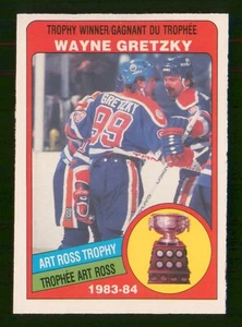 WAYNE GRETZKY ART ROSS TROPHY 1984-85 O-PEE-CHEE 84-85 NO 373 EXMINT+ 72528 - Bild 1 von 2
