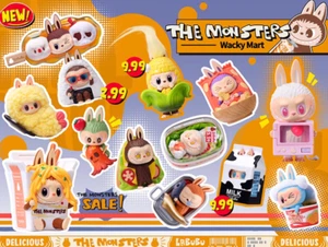 Auténtico THE MONSTERS Wacky Mart Serie Confirmado Caja Ciega Figura Juguete Nuevo - Imagen 1 de 23