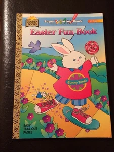 Goldene Bücher Ostern Spaß Malbuch - unbenutzt siehe Fotos - Bild 1 von 2