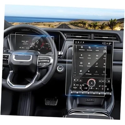 Protector de pantalla de terreno 2025 2026 para GMC Terrain vidrio de 15 pulgadas y 11 pulgadas (para 2025+) Foto 1 de 4