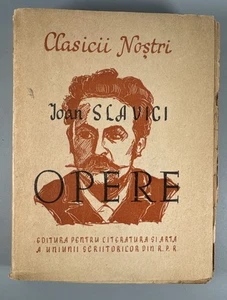 RARE Ioan Slavici Opere Alese Vol I 1949 Romanian Book Clasicii Nostri RPR - Picture 1 of 8