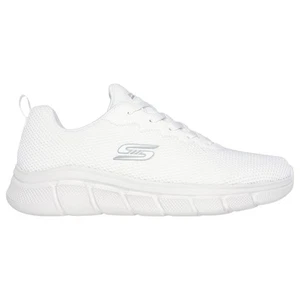 Mens Skechers Bobs Sport B Flex - Chill Edge Off White Sneaker Shoes - Picture 1 of 6