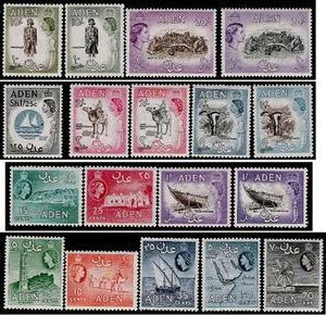 ADEN 48-61A (18v) PO FRESH MINT NH  DEFINITIVE SET - Picture 1 of 1