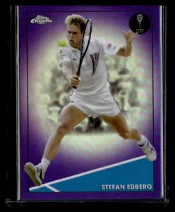 2021 ITHF Topps Chrome STEFAN EDBERG #22 Purple Refractor /199 - Picture 1 of 2
