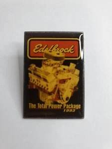 Edelbrock The Total Power Package 1993 Pin Back Pre-Owned - Picture 1 of 3
