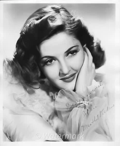 FOTO PUBLICITARIA 8X10 de colección de celebridad actriz de Hollywood de Martha Vickers - Imagen 1 de 1