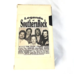 Legends Of Southern Rock Venue Demo VHS Marshall Tucker Allman Bros Band - Imagen 1 de 9