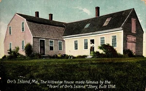 Postcard The Kittredge House made famous by pearls of Orr's Island story Maine - Picture 1 of 2