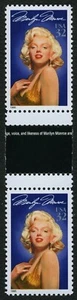 #2967 32c Marilyn Monroe, Horizontal Gutter Pair, Mint **ANY 5=FREE SHIPPING** - Picture 1 of 1