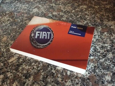 FIAT IDEA Uso E Manutenzione Libretto Istruzioni Manuale  Anno 2003 - Immagine 1 di 4