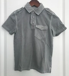 GAP POLO NIÑO GRIS LAVADO MANGA CORTA TALLA PEQUEÑA (#6-7) - A14/10 - Imagen 1 de 4