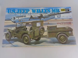 Mitsuwa Model Modellbausatz No. 334 U.S. Jeep Willys MB 1:20 (6900) - Bild 1 von 7