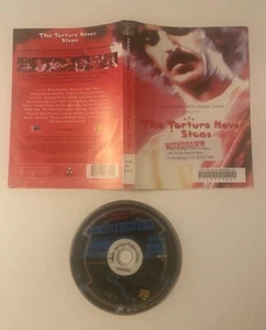 Frank Zappa - The Torture Never Stops - (EX.-LIBRARY) DVD and Cover Art Only - Foto 1 di 7