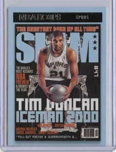 2020-21 Reifen SLAM #8 Tim Duncan - Bild 1 von 1