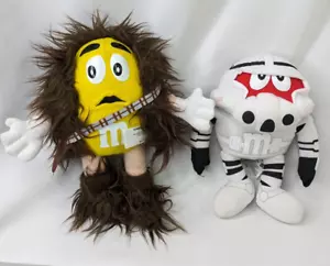 Hasbro M&M Star Wars Plush Stormtrooper Chewbacca 7 8 Inch 2005 Stuffed Animal - Picture 1 of 15