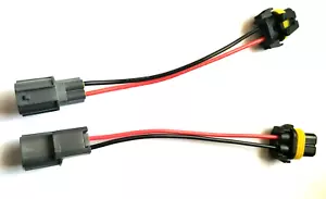 2x Mitsubishi OEM HID BALLAST to aftermarket HID LED converter PIGTAIL PLUG wire - Bild 1 von 10