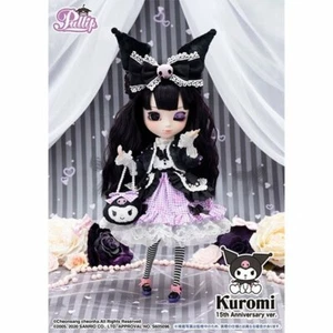 Pullip Kuromi P-247 versión 15 aniversario Ranura Sanrio 310 mm sin usar sin abrir - Imagen 1 de 8