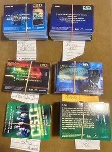 2004 CSI Miami BASE SET,COMPLETE 100+,CSI NY, CSI, Extras, 495 Total Pcs. - Picture 1 of 7