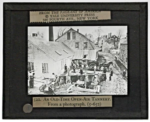 MLS - #522 An Old-Time Open Air Tannery - From Photograph MLS138 - Bild 1 von 2