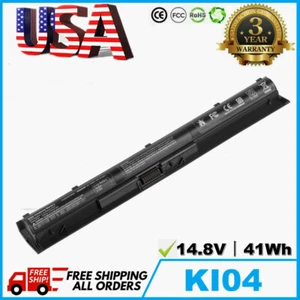K104 KI04 Battery HP Pavilion 14 15 -ab000 17-g000 17-g121wm 800049-001 2600mAh - Picture 1 of 10
