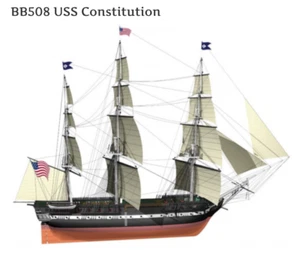 USS Constitution Ship Kit - Picture 1 of 1