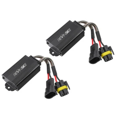H11 H8 LED Globes Canbus Resistor Anti Flicker Warning Canceller Bulbs Decoder - Image 1 of 4