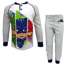pigiama bimbo lungo in cotone jersey PJMASKS art. PL16037