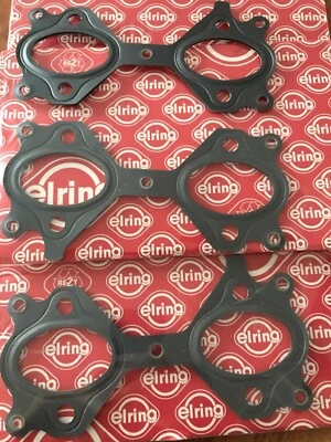 3x Elring 066.391 Exhaust Manifold Gasket for BMW 525D 530D 535D E60 E61 M57N 235HP - Image 1 of 2