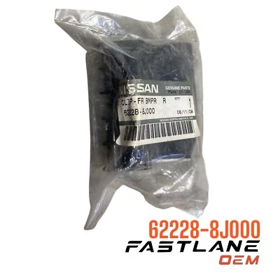 2002-2006 NISSAN ALTIMA FRONT BUMPER BRACKET CLIP NEW OEM 62228-8J000 - Image 1 of 4