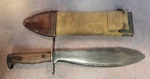 WWI BOLO Knife with AK-CO Sheath - Picture 1 of 14