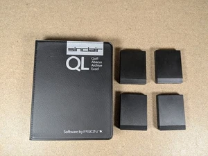 Sinclair QL Software - Quill Abacus Easel Archive - Psion MicroDrive Cartridges - Afbeelding 1 van 9