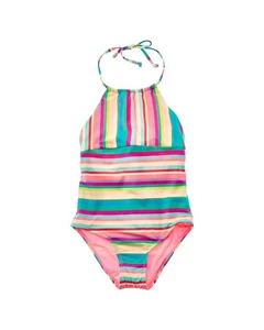 Beach Lingo High-Neck One-Piece Pink 8 - Picture 1 of 3