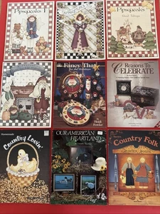 Tole Painting Book Magazine Lot 9 Christmas Crafts Pipsqueaks Holiday - Imagen 1 de 5