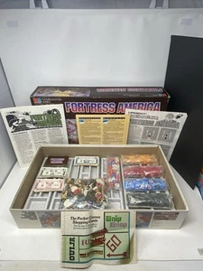 Fortress America 1986 Vintage Milton Bradley Brettspiel Irakkrieg Saddam 4624 - Bild 1 von 24